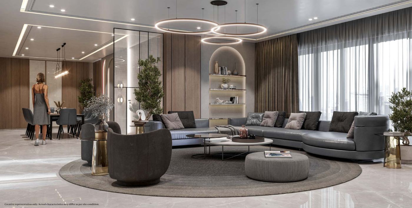 The Living Room at Rajhans Kronis