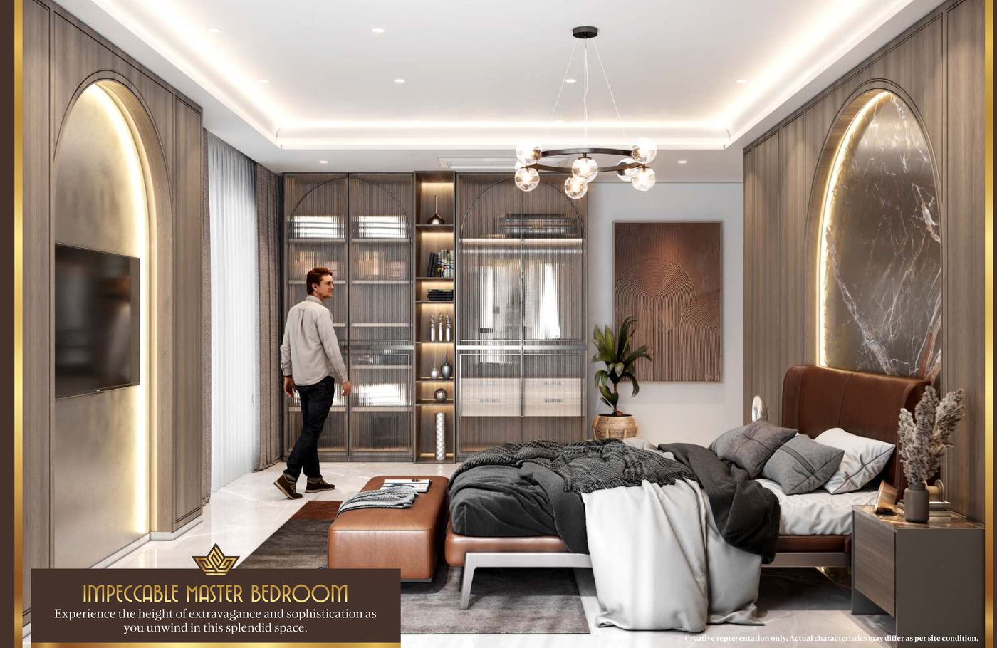The Master Suite at Rajhans Kronis